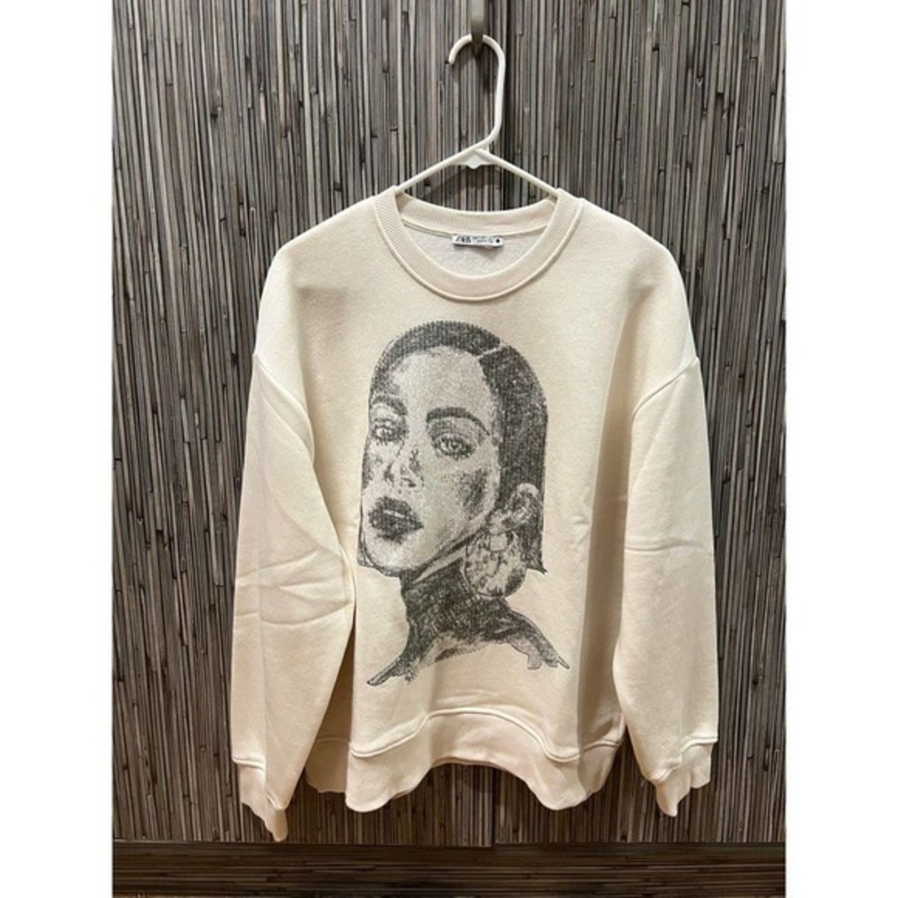 ZARA embroidered girl sweatshirt  0962/004